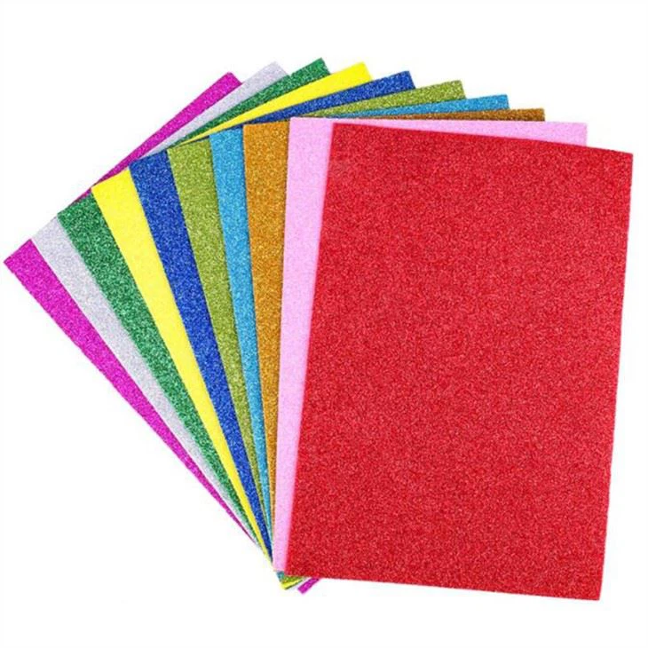 Glitter Color Eva Sheet Glitter Eva Foam Paper