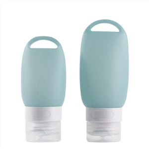 Mini bouteille d’emballage portable de silicone de voyage